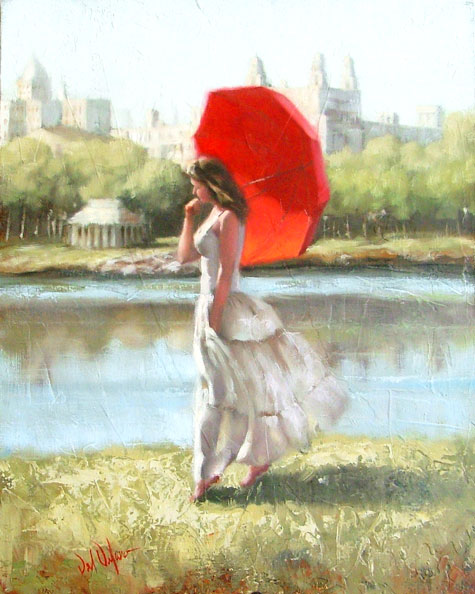 Daniel Del Orfano - Central Park Serenity - limited edition print